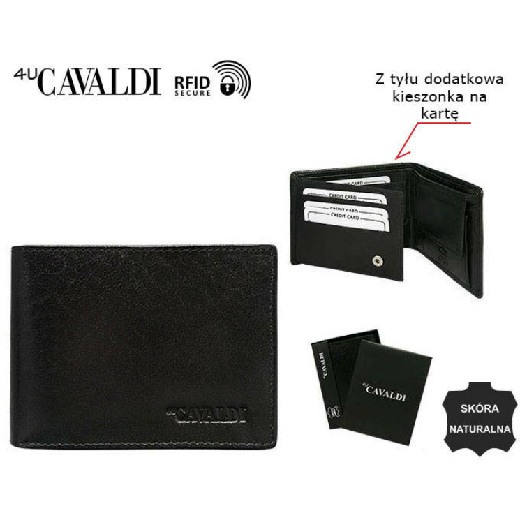 4U Cavaldi Férfi pénztárca