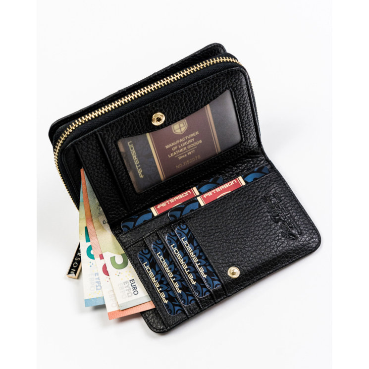 PETERSON PTN ST-418 RFID bőr pénztárca