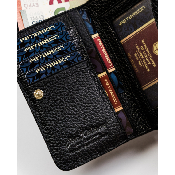 PETERSON PTN ST-418 RFID bőr pénztárca