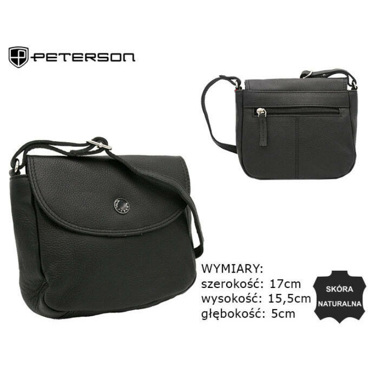 PETERSON bőrtáska PTN 17571-FTS