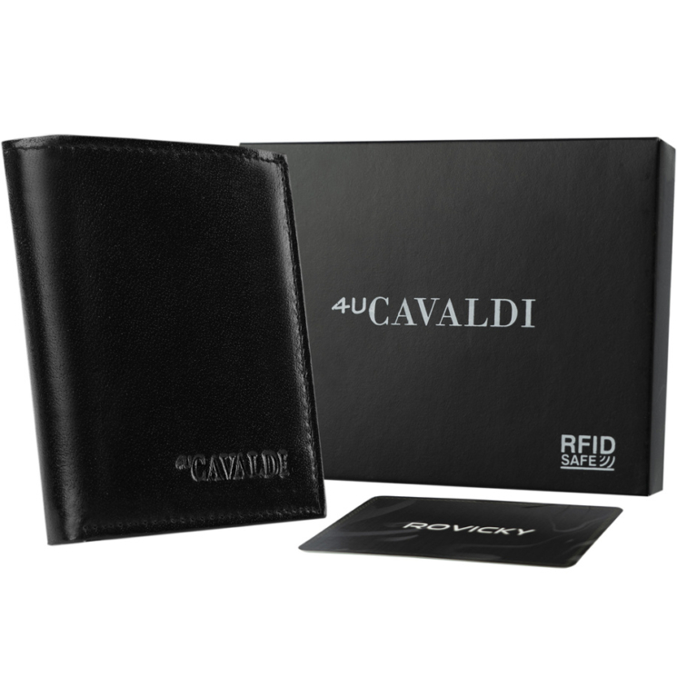 CAVALDI 0800-BS RFID bőr pénztárca