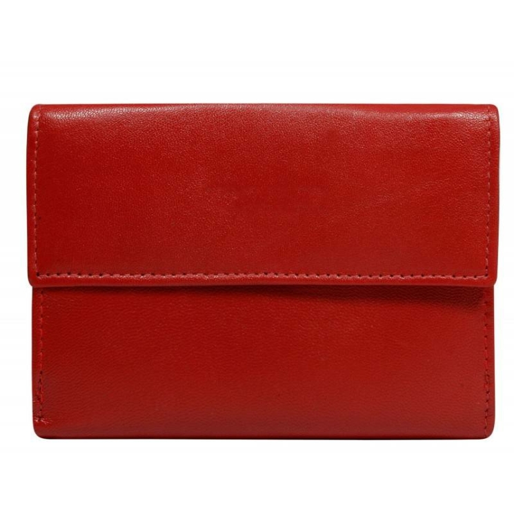 Női bőr pénztárca RD-03-GCL-NL RED