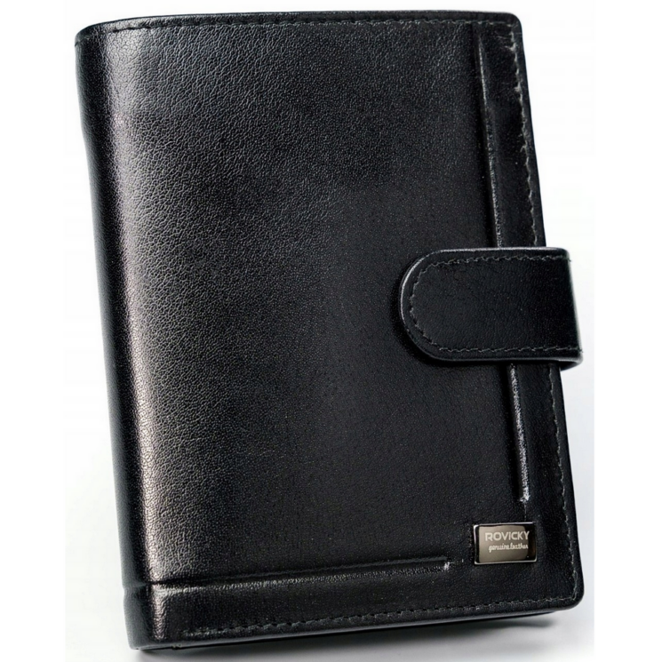 ROVICKY bőr RFID pénztárca PC-106L-BAR