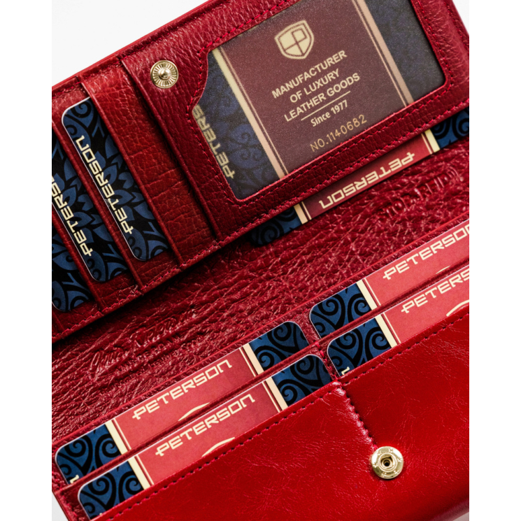 PETERSON PTN PL-721 RFID bőr pénztárca
