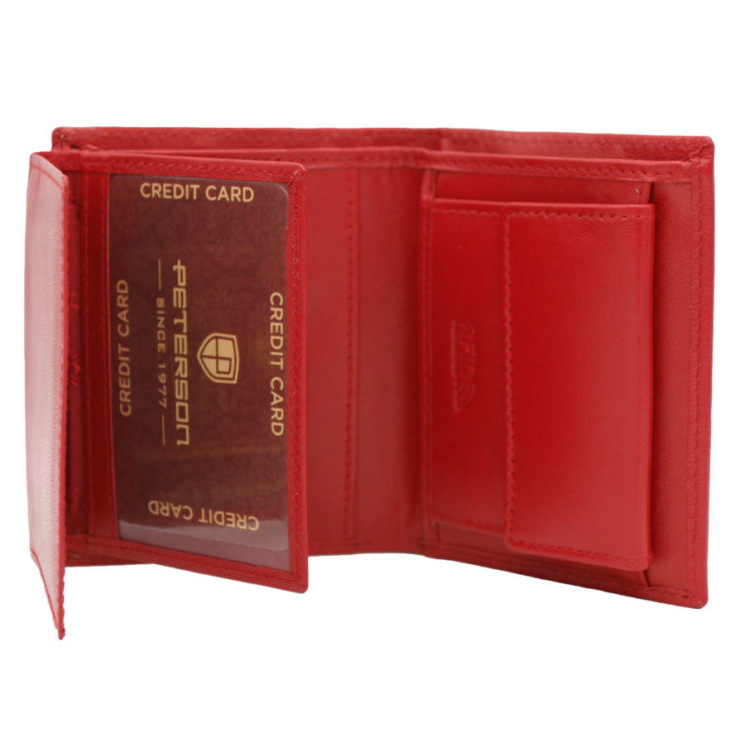 PETERSON PTN RD-270-GCL RFID bőr pénztárca