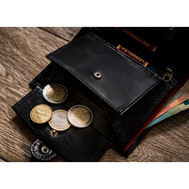 PETERSON PTN 339ZA RFID bőr pénztárca