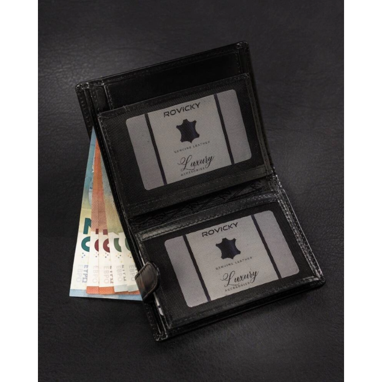 RFID bőrtárca ROVICKY RV-75699-BCA RV-75699-BCA