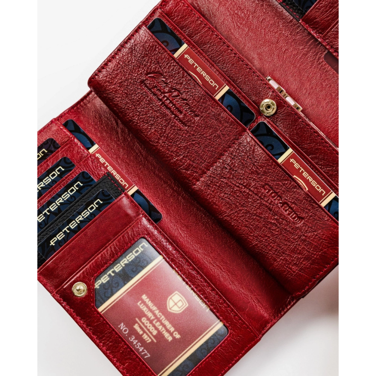 PETERSON PTN PL-490 RFID bőr pénztárca