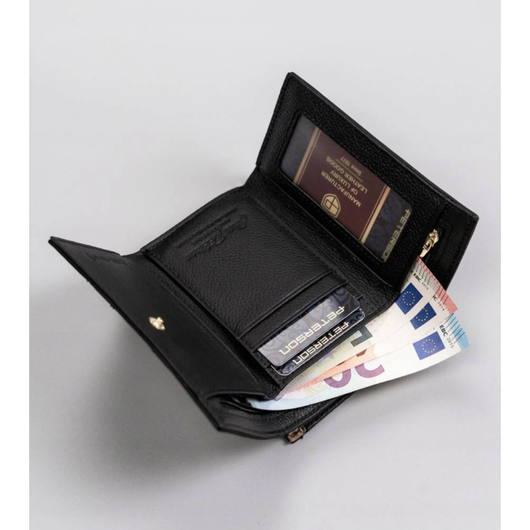 PETERSON PTN ST-412 RFID bőr pénztárca