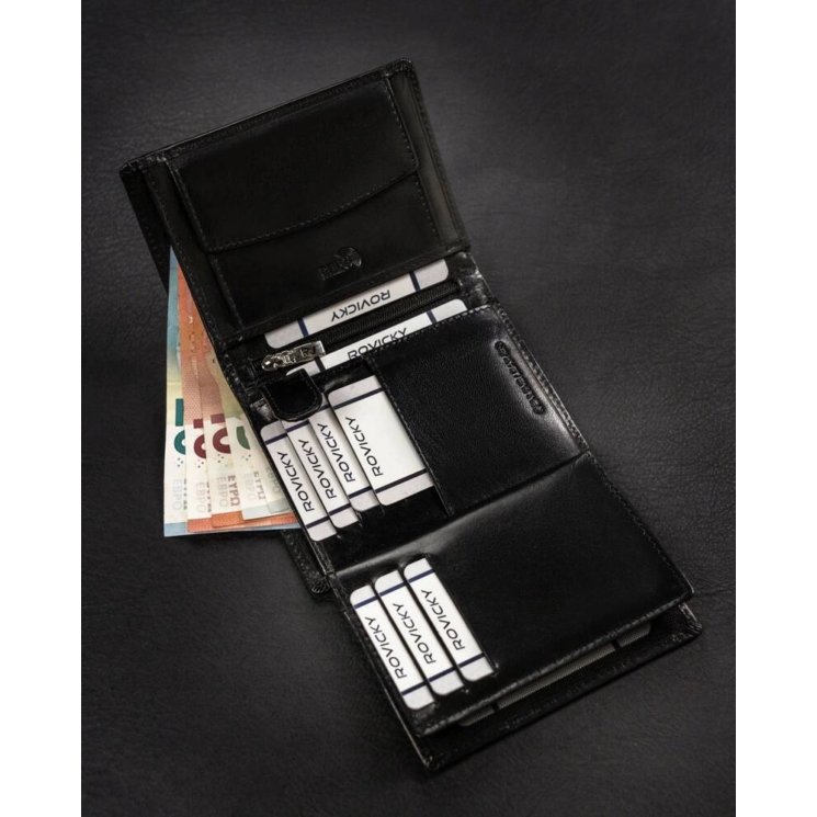 RFID bőrtárca ROVICKY RV-7680272-BCA RV-7680272-BCA