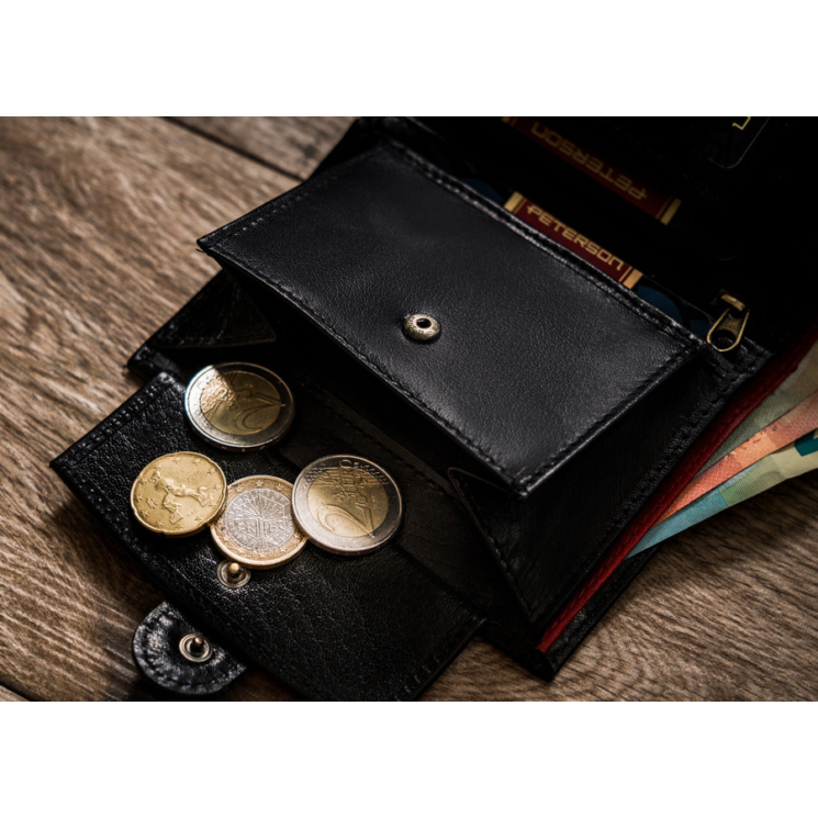 PETERSON PTN 339ZA RFID bőr pénztárca
