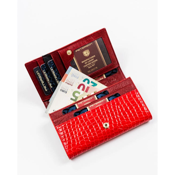 PETERSON PTN MC-466 RFID bőr pénztárca