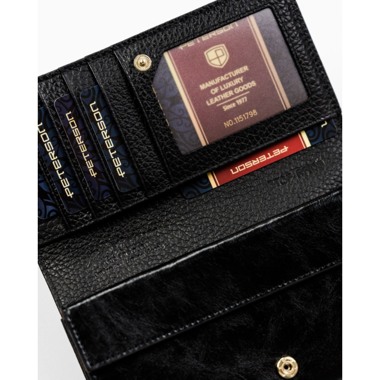 PETERSON PTN ST-411 RFID bőr pénztárca