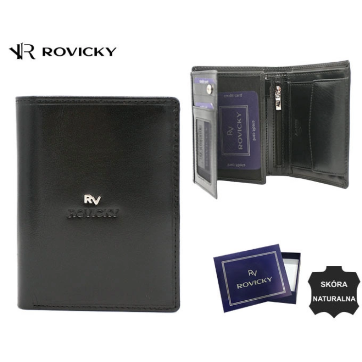 RFID bőrtárca ROVICKY RV-7680272-BCA RV-7680272-BCA