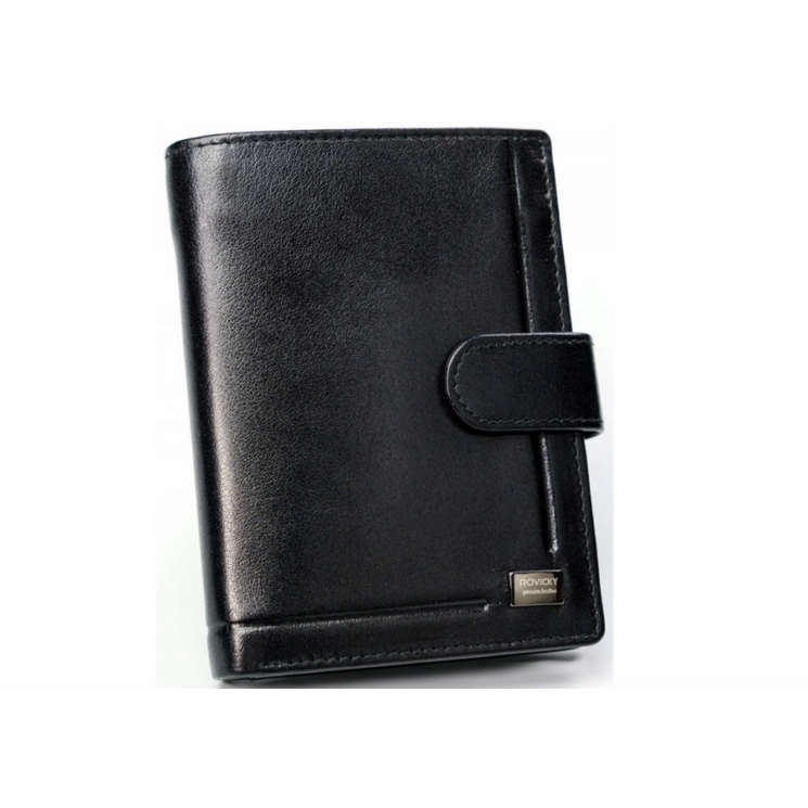 ROVICKY bőr RFID pénztárca PC-104L-BAR Barna