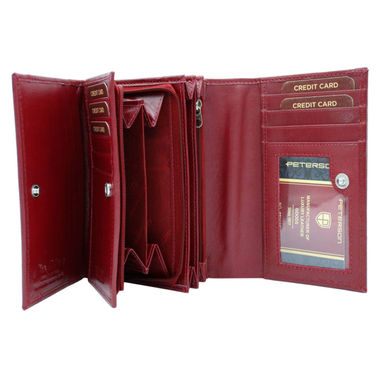 PETERSON PTN RD-22-GCLS RFID bőr pénztárca