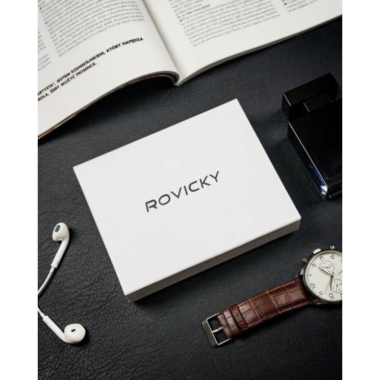 ROVICKY RFID bőr pénztárca N4-PZ-CCR-RFID