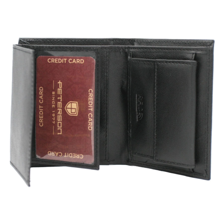 PETERSON PTN RD-270-GCL RFID bőr pénztárca