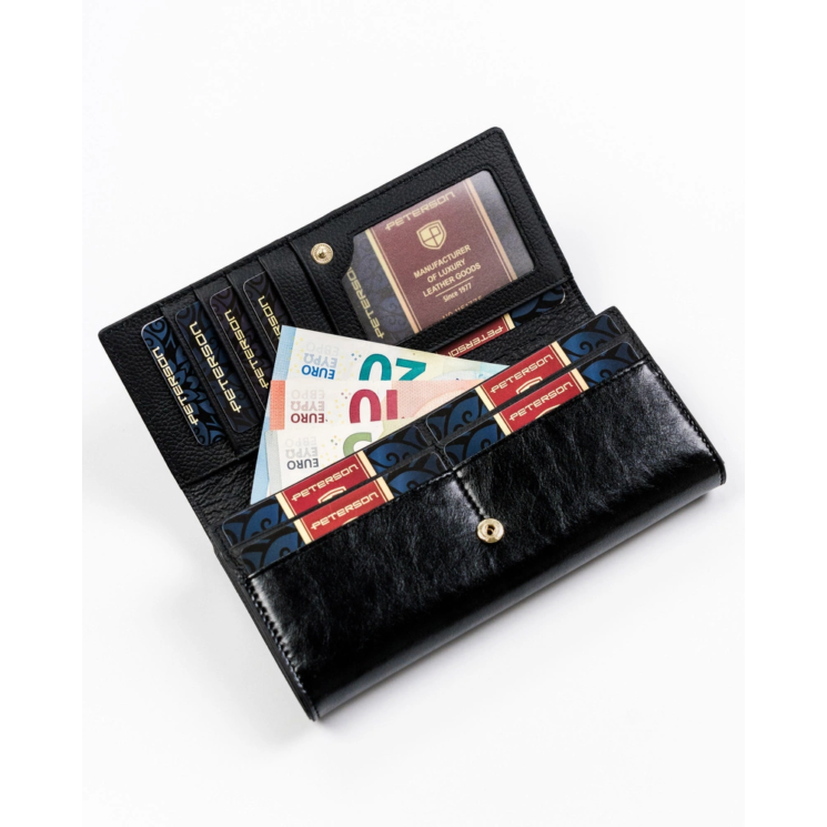 PETERSON PTN ST-721 RFID bőr pénztárca