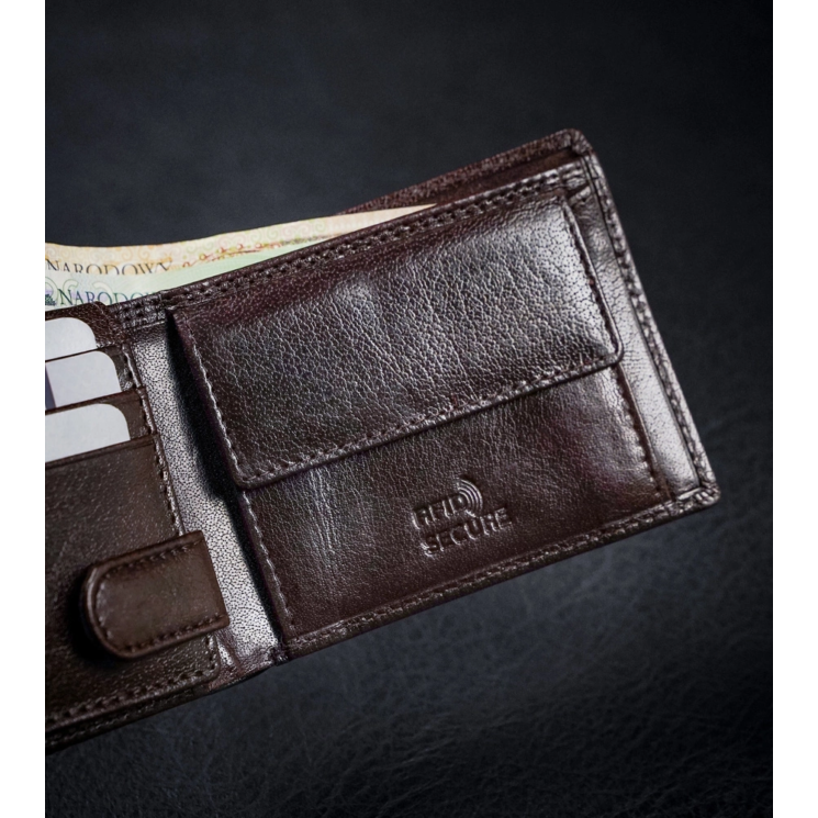 Rovicky férfi RFID bőr pénztárca CPR-021-BAR