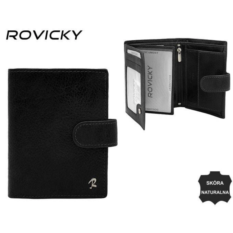 ROVICKY RFID bőr pénztárca N4L-ISR-BP