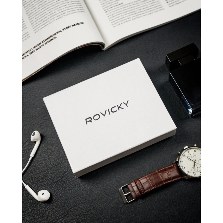 ROVICKY RFID bőr pénztárca N4-PZ-CCR-RFID