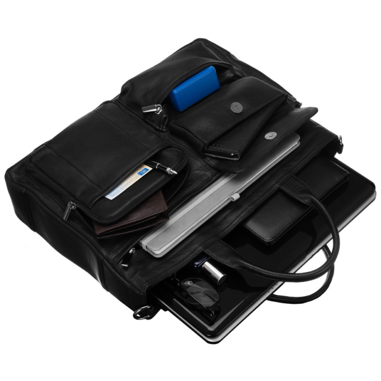 NO LOGO bőr laptop táska LAP-15604-NDM-NL