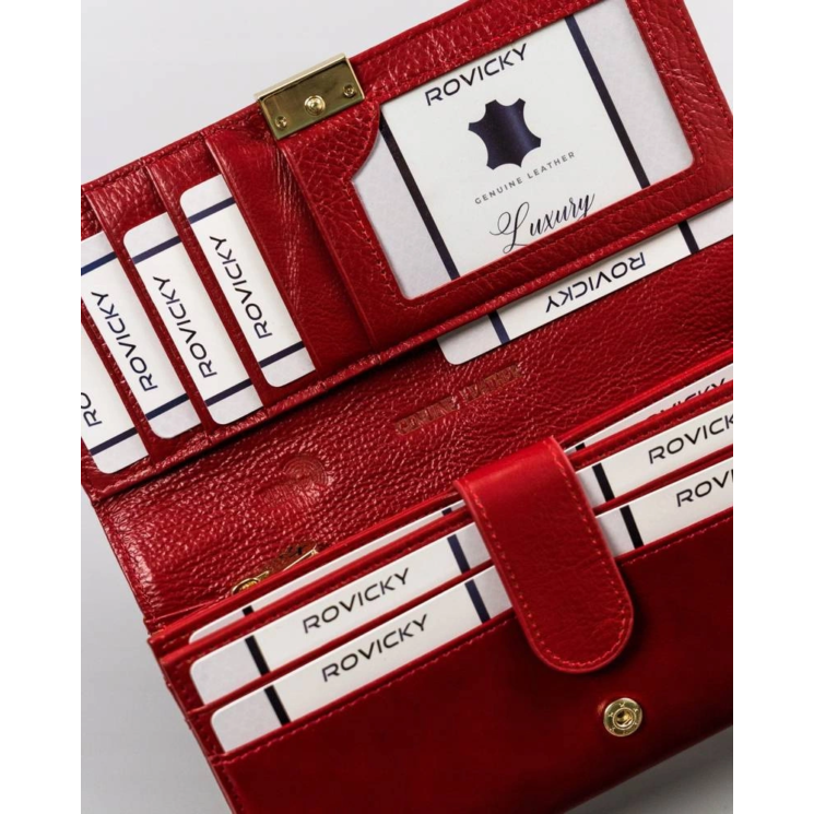 ROVICKY RFID bőr pénztárca R-42102-SG
