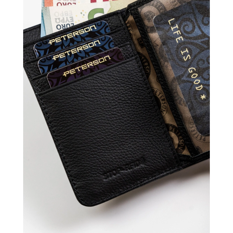 PETERSON PTN BC-602 RFID bőr pénztárca