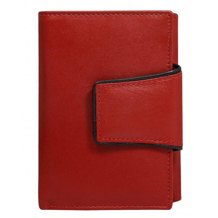 Női bőr pénztárca RD-03-GCL-NL RED