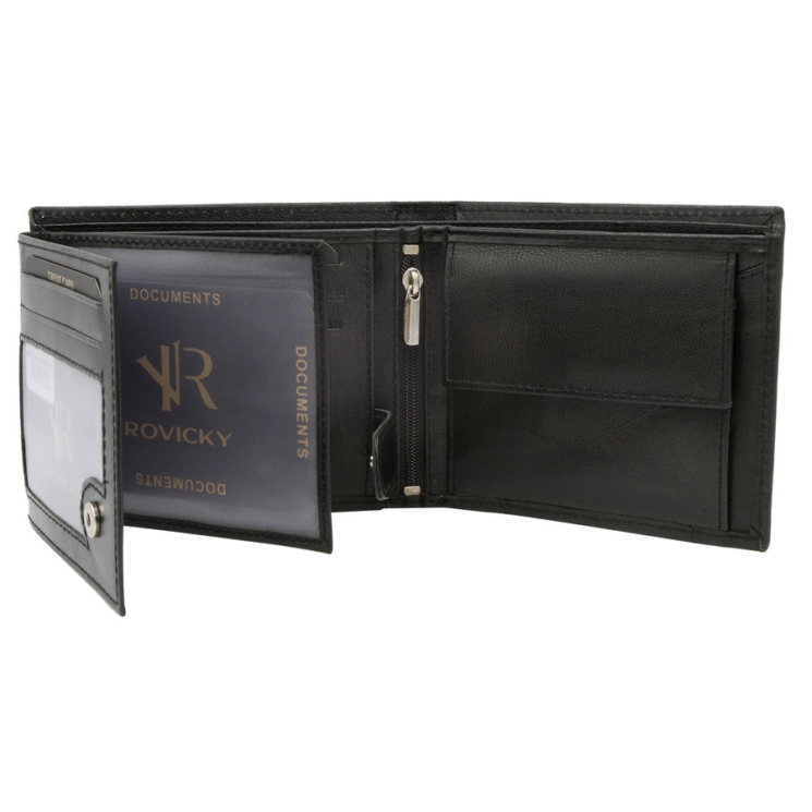 ROVICKY RFID bőr pénztárca N992-P-GOAN