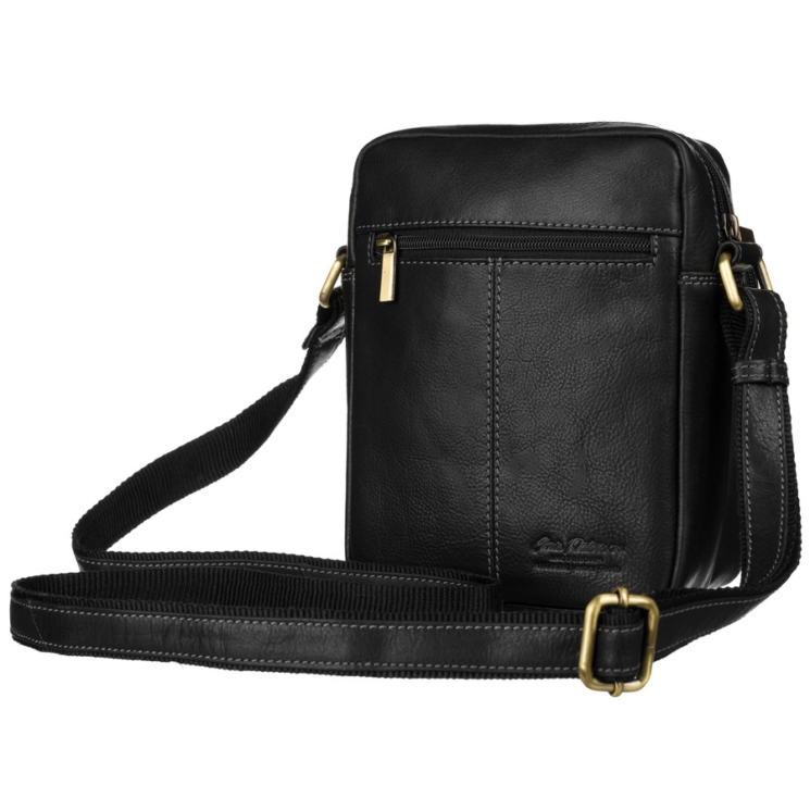 Bőr táska PTN TB-011-COM BLACK