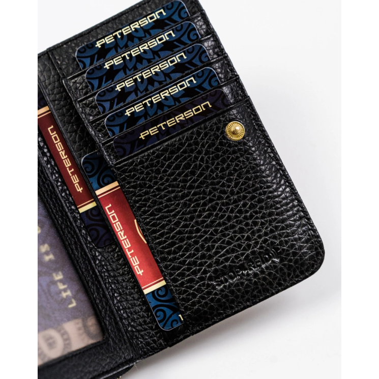 PETERSON PTN ST-418 RFID bőr pénztárca