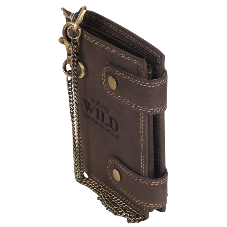 Bőr pénztárca 2901-BIC BROWN