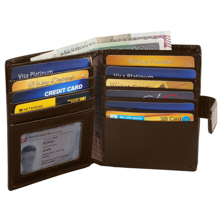 ROVICKY bőr RFID pénztárca PC-106L-BAR