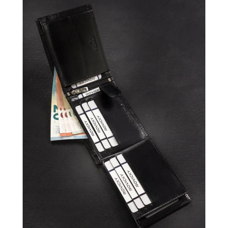 RFID bőr pénztárca ROVICKY RV-7680286-BCA RV-7680286-BCA