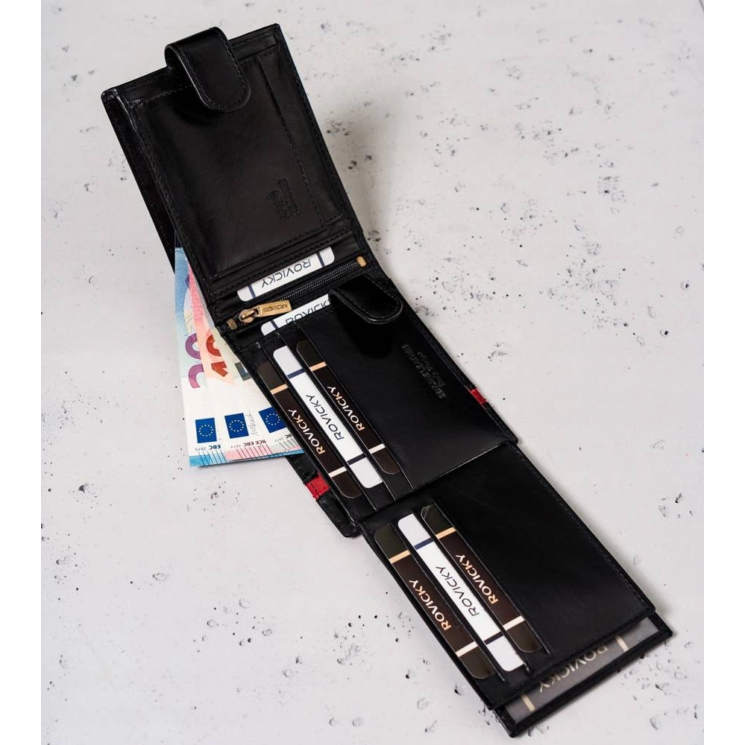 ROVICKY RFID bőr pénztárca N61L-RVTP