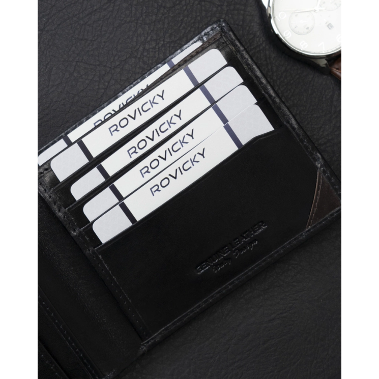 ROVICKY RFID bőr pénztárca N993-RVTM-GL