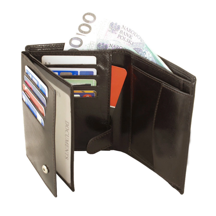 ROVICKY bőr RFID pénztárca PC-101-BAR