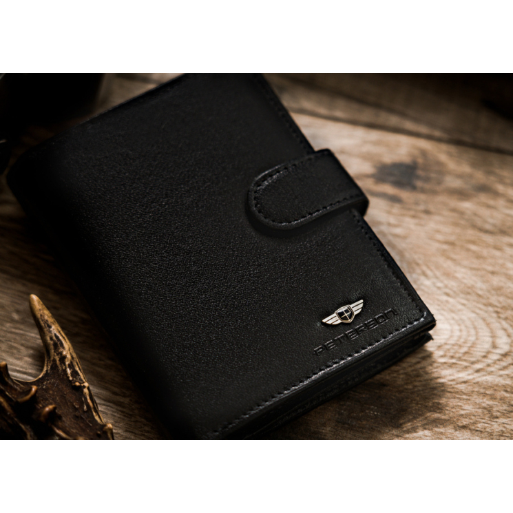 PETERSON PTN 339ZA RFID bőr pénztárca