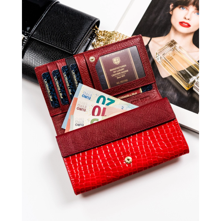PETERSON PTN MC-411 RFID bőr pénztárca