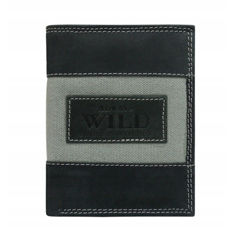 Bőr pénztárca ALWAYS WILD N4-JEANS