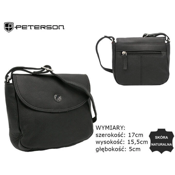 PETERSON bőrtáska PTN 17571-FTS
