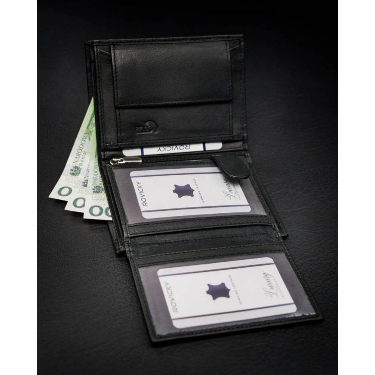 ROVICKY RFID bőr pénztárca N4-PZ-CCR-RFID