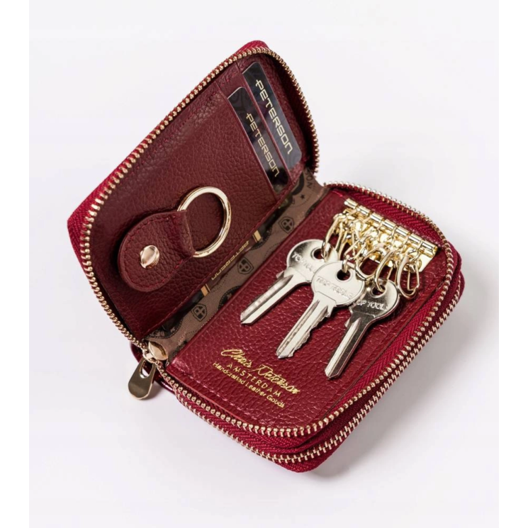 PETERSON PTN bőrtáska BC-6000-1414 piros