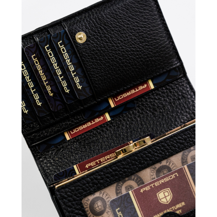 PETERSON PTN ST-445 RFID bőr pénztárca