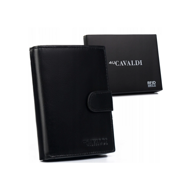 CAVALDI 0800L-P-BS-RFID 4U RFID bőr pénztárca