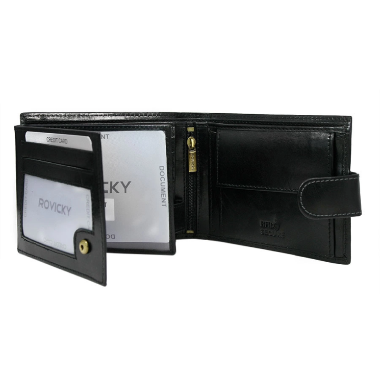 ROVICKY RFID bőr pénztárca N992L-RVTP