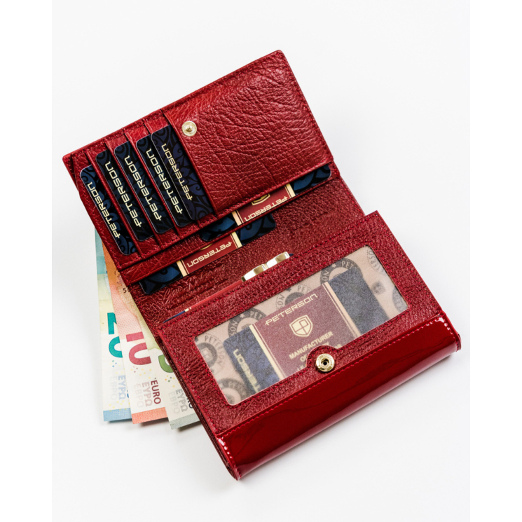 PETERSON PTN ST-445 RFID bőr pénztárca