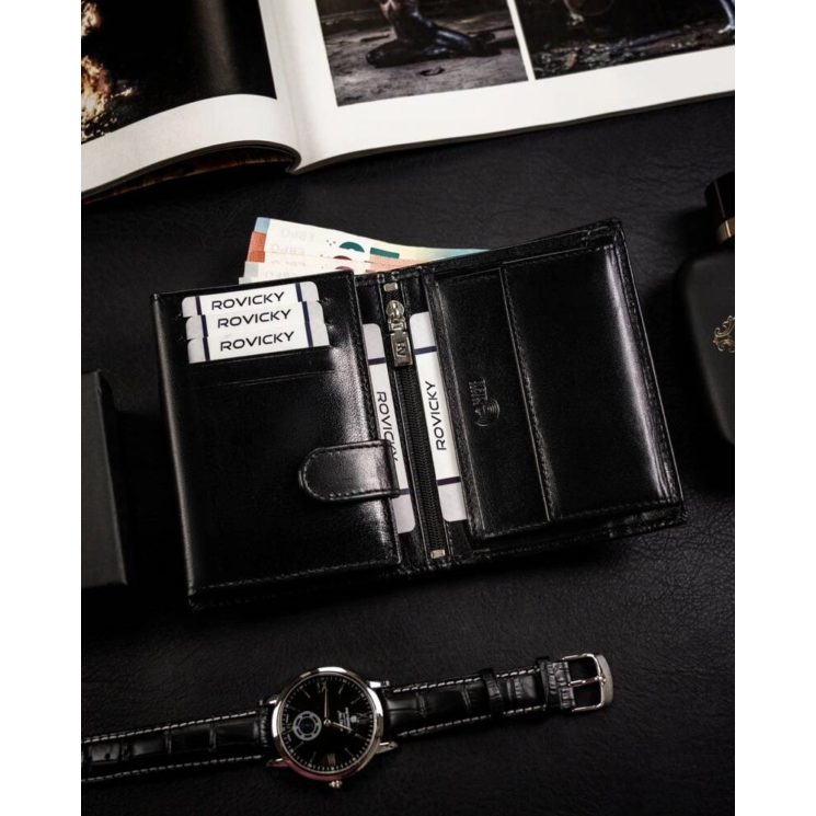 RFID bőrtárca ROVICKY RV-7680278-BCA RV-7680278-BCA